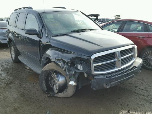 1D4HB48NX4F102657 - 2004 DODGE DURANGO SL BLACK photo 1