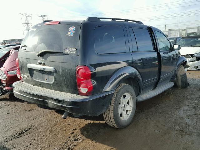 1D4HB48NX4F102657 - 2004 DODGE DURANGO SL BLACK photo 4