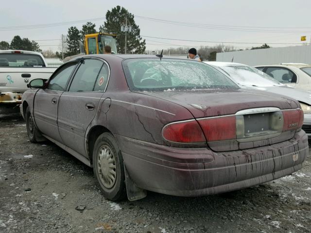 1G4HP52K35U226037 - 2005 BUICK LESABRE CU MAROON photo 3