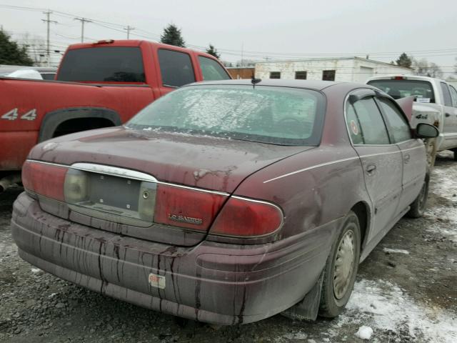 1G4HP52K35U226037 - 2005 BUICK LESABRE CU MAROON photo 4