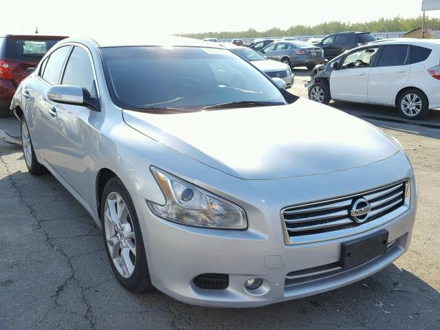 1N4AA5AP2DC833609 - 2013 NISSAN MAXIMA S SILVER photo 1