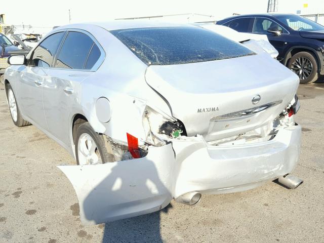 1N4AA5AP2DC833609 - 2013 NISSAN MAXIMA S SILVER photo 3