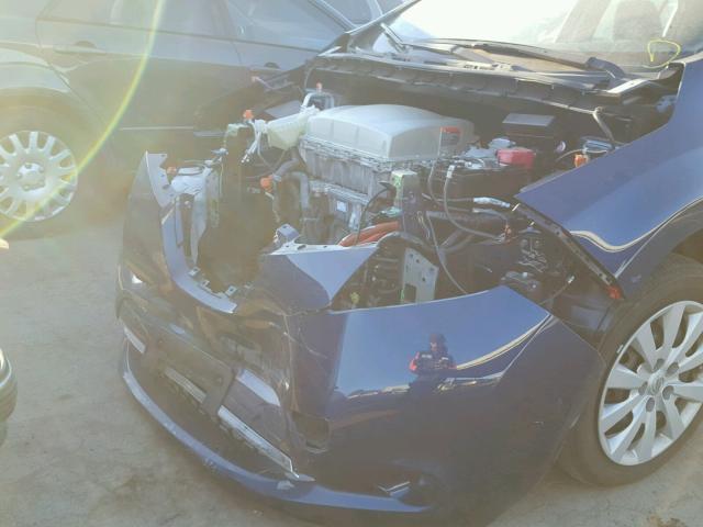 1N4BZ0CP7GC312810 - 2016 NISSAN LEAF SV BLUE photo 9