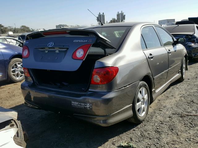 1NXBR30E37Z787973 - 2007 TOYOTA COROLLA CE CHARCOAL photo 4