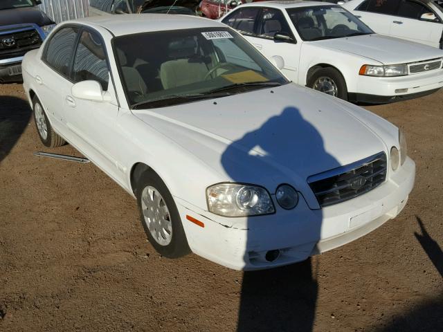 KNAGD126655382469 - 2005 KIA OPTIMA LX WHITE photo 1