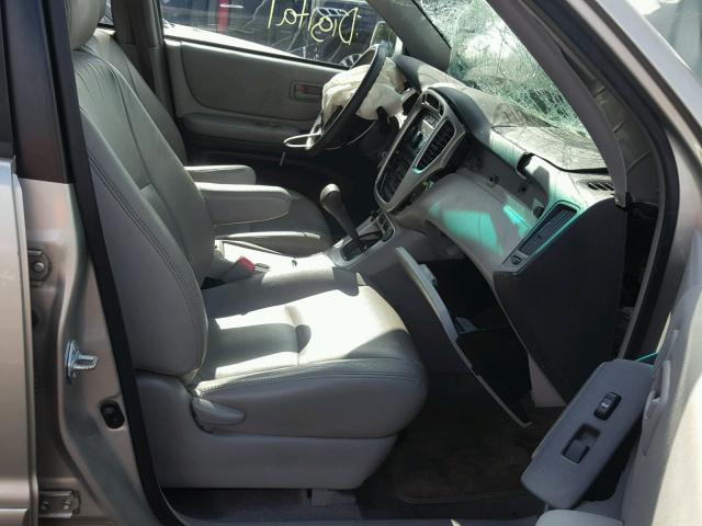 JTEGP21A450088812 - 2005 TOYOTA HIGHLANDER SILVER photo 5