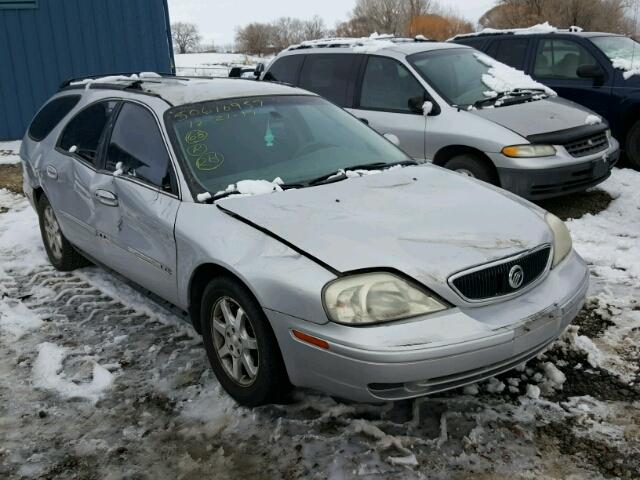 1MEFM58U31A618359 - 2001 MERCURY SABLE GS SILVER photo 1