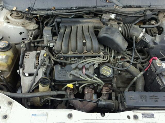 1MEFM58U31A618359 - 2001 MERCURY SABLE GS SILVER photo 7