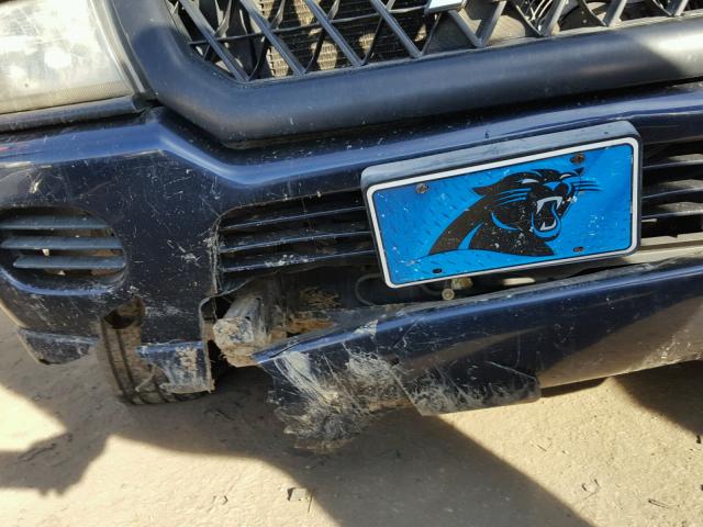 JA4LS21H03J050591 - 2003 MITSUBISHI MONTERO SP BLUE photo 9