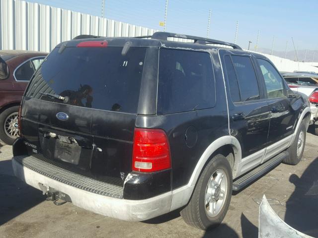 1FMZU63W82ZA58141 - 2002 FORD EXPLORER X BLACK photo 4