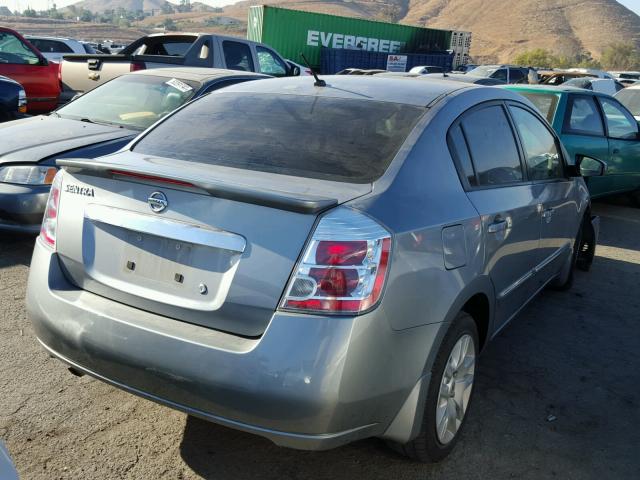 3N1AB6AP4CL783587 - 2012 NISSAN SENTRA 2.0 GRAY photo 4