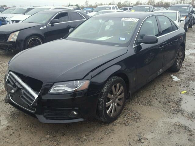 WAUEFAFL7AN004852 - 2010 AUDI A4 PREMIUM BLACK photo 2