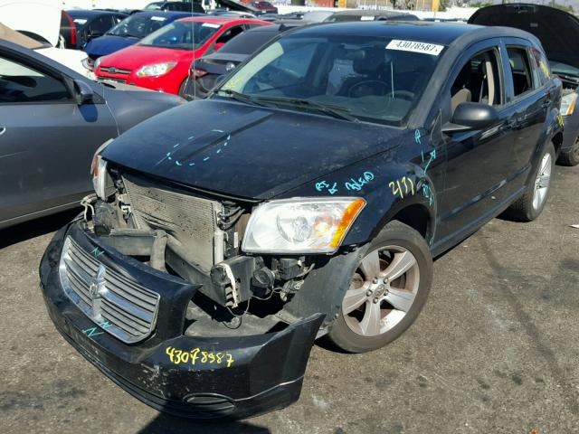 1B3CB4HA6AD651382 - 2010 DODGE CALIBER SX BLACK photo 2