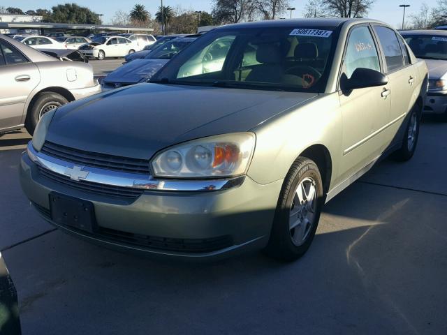 1G1ZT54844F240949 - 2004 CHEVROLET MALIBU LS მწვანე ფოტო 2