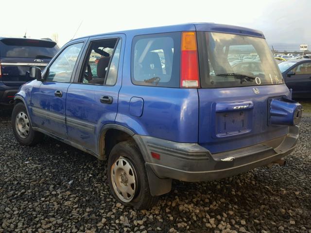 JHLRD2844YC001082 - 2000 HONDA CR-V LX BLUE photo 3