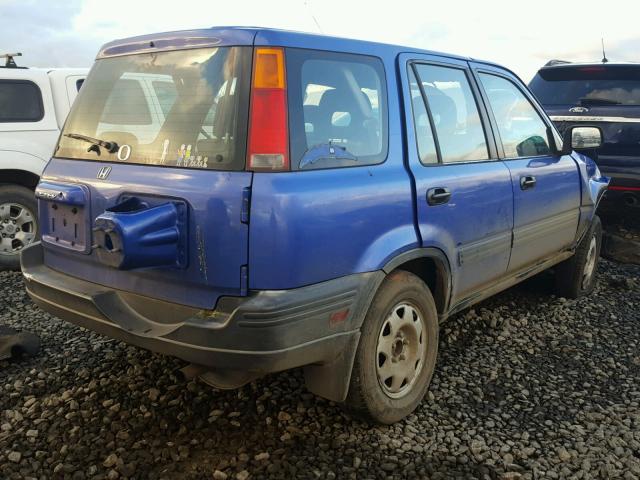 JHLRD2844YC001082 - 2000 HONDA CR-V LX BLUE photo 4