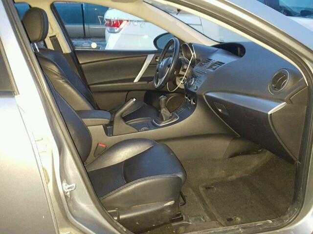 JM1BL1V73D1804806 - 2013 MAZDA 3 I SILVER photo 5