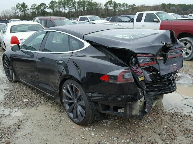 5YJSA1E17HF214221 - 2017 TESLA MODEL S 灰色 照片 3