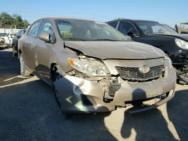 1NXBU4EE0AZ245850 - 2010 TOYOTA COROLLA BA GOLD photo 1