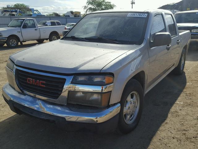 1GTCS136558205206 - 2005 GMC CANYON TAN photo 2