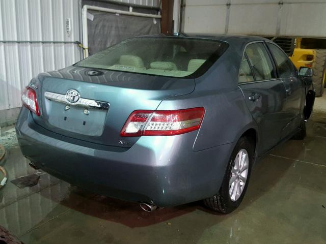 4T1BK3EK9BU629469 - 2011 TOYOTA CAMRY SE GREEN photo 4