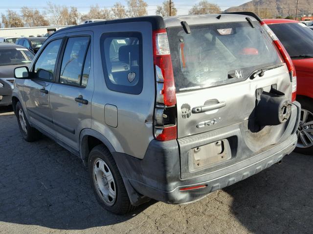 JHLRD78596C009438 - 2006 HONDA CR-V LX BLUE photo 3