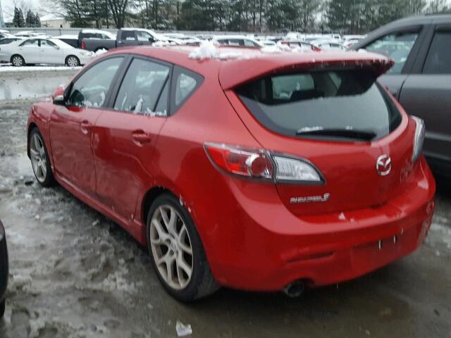 JM1BL1H46A1255485 - 2010 MAZDA SPEED 3 红色 照片 3