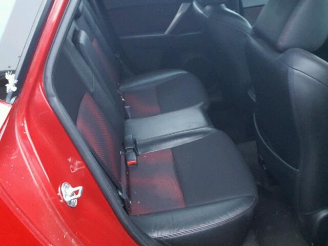 JM1BL1H46A1255485 - 2010 MAZDA SPEED 3 红色 照片 6