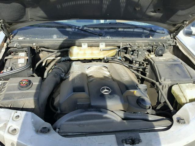 4JGAB72E6YA198794 - 2000 MERCEDES-BENZ ML 430 银色 照片 7
