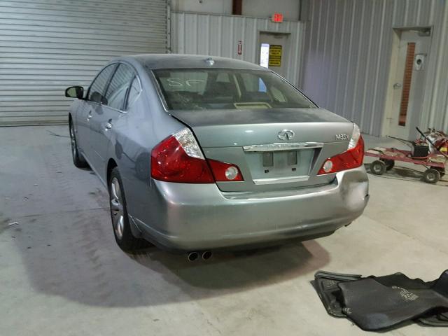 JNKAY01F87M450397 - 2007 INFINITI M35 BASE GRAY photo 3