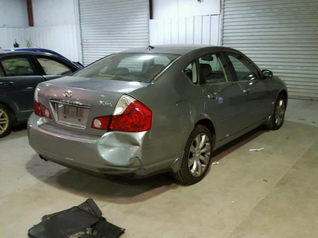 JNKAY01F87M450397 - 2007 INFINITI M35 BASE GRAY photo 4