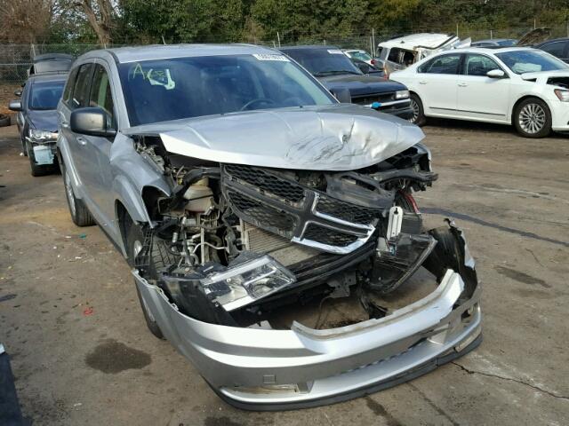 3C4PDCAB4DT731009 - 2013 DODGE JOURNEY SE SILVER photo 1