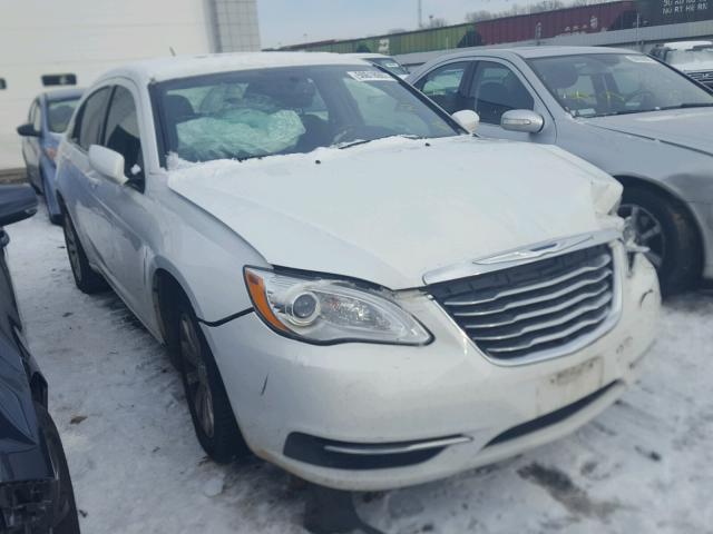 1C3CCBBB2DN584848 - 2013 CHRYSLER 200 TOURIN WHITE photo 1