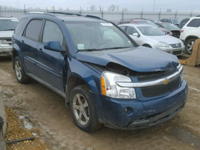 2CNDL73F376059204 - 2007 CHEVROLET EQUINOX LT BLUE photo 1