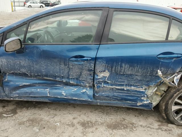 2HGFB2F85DH539763 - 2013 HONDA CIVIC EX Mavi fotoğraf 9