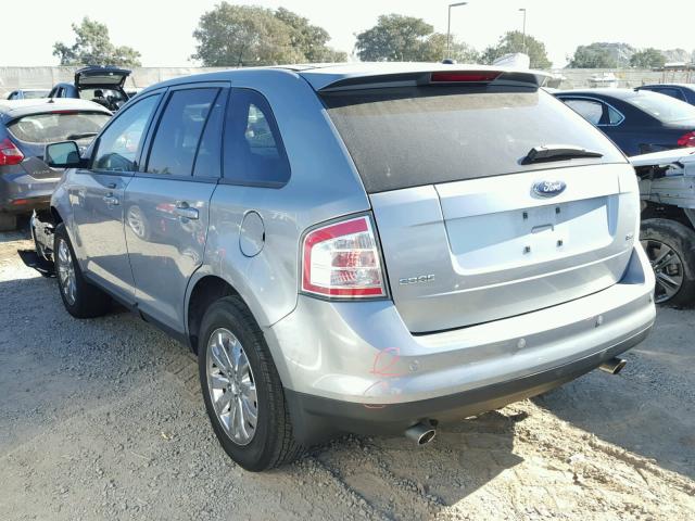 2FMDK39C37BB60761 - 2007 FORD EDGE SEL P SILVER photo 3