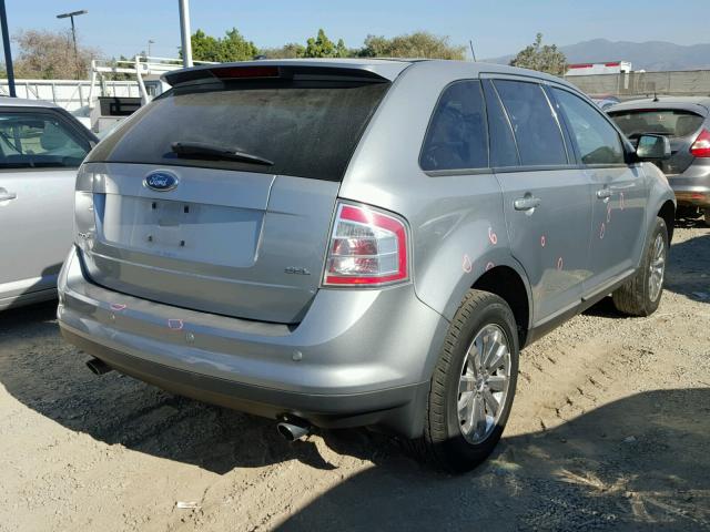 2FMDK39C37BB60761 - 2007 FORD EDGE SEL P SILVER photo 4