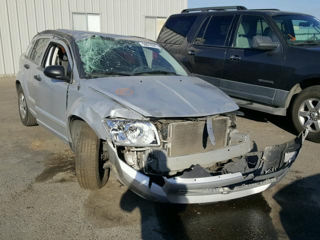 1B3HB28B17D242850 - 2007 DODGE CALIBER SILVER photo 1