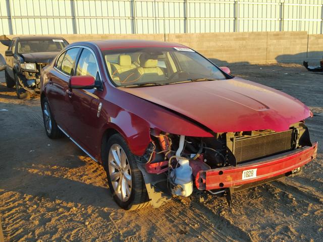 1LNHL9FT4BG603538 - 2011 LINCOLN MKS RED photo 1