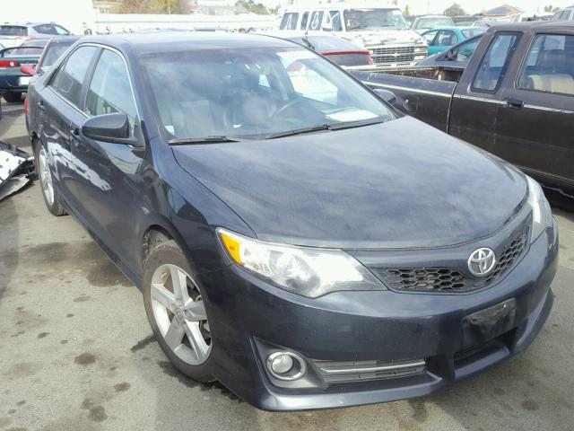 4T1BF1FK6CU116172 - 2012 TOYOTA CAMRY BASE BLACK photo 1