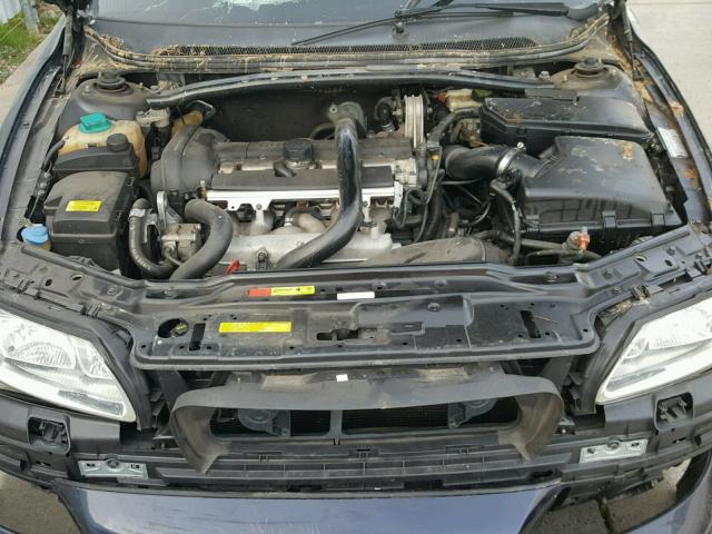 YV1RS592352440674 - 2005 VOLVO S60 2.5T BLACK photo 7