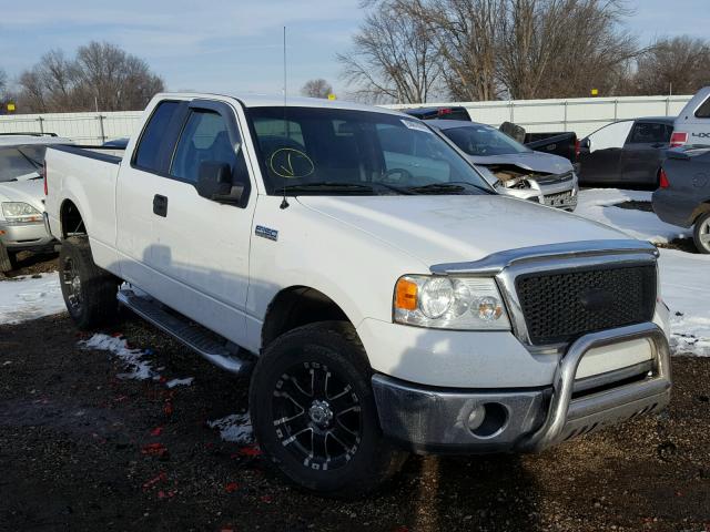 1FTPX14V37FA95537 - 2007 FORD F150 WHITE photo 1