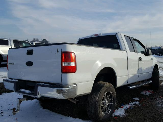 1FTPX14V37FA95537 - 2007 FORD F150 WHITE photo 4