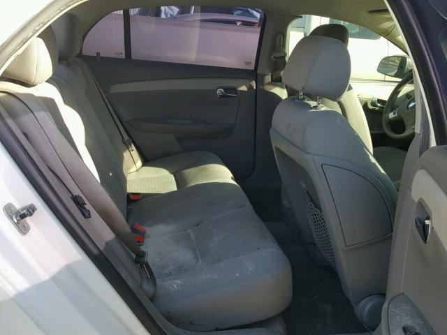 1G1ZG57B58F297047 - 2008 CHEVROLET MALIBU LS WHITE photo 6