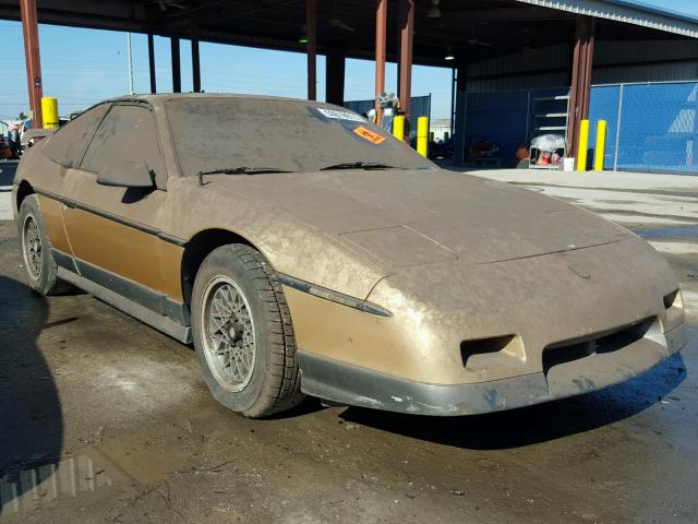 1G2PG9797GP280394 - 1986 PONTIAC FIERO GT GOLD photo 1