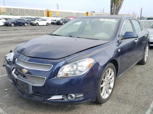 1G1ZK57758F264365 - 2008 CHEVROLET MALIBU LTZ 蓝色 照片 2