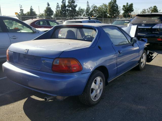 JHMEH6264RS004037 - 1994 HONDA CIVIC DEL BLUE photo 4