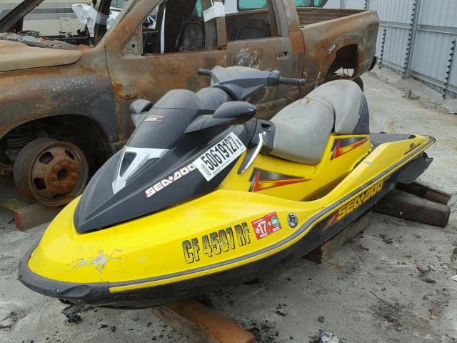 ZZN16123L304 - 2004 BOMBARDIER JETSKI YELLOW photo 2