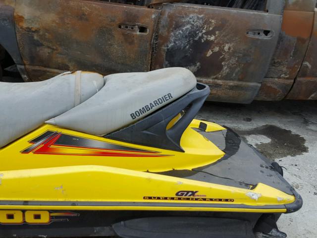 ZZN16123L304 - 2004 BOMBARDIER JETSKI YELLOW photo 6