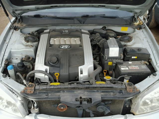 KMHFU45E64A327489 - 2004 HYUNDAI XG 350 SILVER photo 7